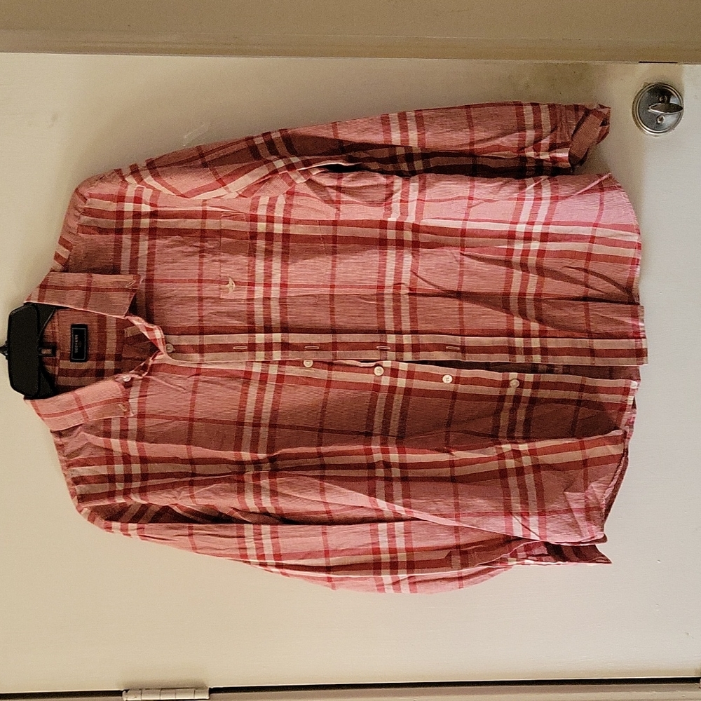 Dockers red bottom down shirt
